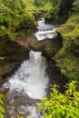 Davis Falls is a waterfall located at Pokhara in Kaski District. Royalty Free Stock Photo