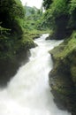 Davis waterfall in Phokara long exposure Royalty Free Stock Photo