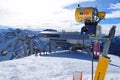 Davos: Due to the global clima change snow machines have to prov