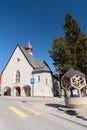 Saint Theodul church in Davos in Switzerland