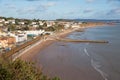 Dawlish Devon England uk English coast town with beach