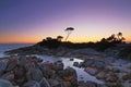Dawn at Bay of Fire, Tasmania, Australia Royalty Free Stock Photo