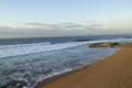 Dawn Beach Pool Ocean Waves Royalty Free Stock Photo