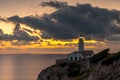 Dawn at Capdepera lighthouse, Mallorca