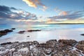 Dawn colours at Jervis Bay NSW Australia Royalty Free Stock Photo
