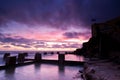 Dawn at Coogee - Sydney Beach Royalty Free Stock Photo