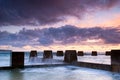 Dawn at Coogee - Sydney Beach Royalty Free Stock Photo