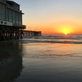 Dawn at Daytona Beach Royalty Free Stock Photo