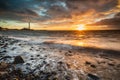 Dawn on Downshire Beach, Carrickfergus,UK