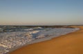 Incoming Tide and Coastal Fishing, Cavaleiros Beach, Macae, RJ, Brazil