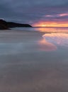 Dawn, Gorran Haven, Cornwall Royalty Free Stock Photo