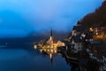 Dawn at Lake Hallstatt, Salzkammergut, Austria