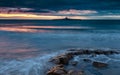 Dawn at Low Hauxley Beach Royalty Free Stock Photo