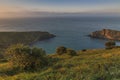 Dawn at Lulworth Cove Royalty Free Stock Photo