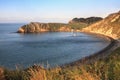 Dawn at Lulworth Cove