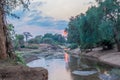 Dawn Luvuvhu River Pafuri northern Kruger National Park