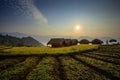 A dawn in a mountain homestays