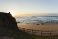 Dawn Ocean Waves Landscape Royalty Free Stock Photo