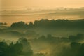 Dawn over Eggardon Hill Royalty Free Stock Photo