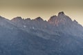 Dawn over the Grand Tetons from Spring Creek Ranch Jackson Royalty Free Stock Photo