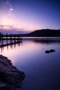 Dawn Over Lake Derwent Royalty Free Stock Photo