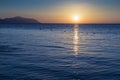 Dawn over the Red Sea Royalty Free Stock Photo