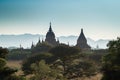 The UNESCO World Heritage site of the temples of Bagan, Myanmar