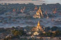 Dawn over the temples of Bagan - Myanmar