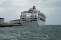 Dawn Princess cruise ship in Port Melbourne