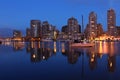 Dawn Reflections, Vancouver Royalty Free Stock Photo