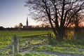 Dawn in Salisbury Royalty Free Stock Photo
