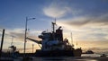 Dawn Scene in a Philippine Sea Port