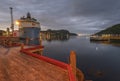 Dawn at the St. JohnÃ¢â¬â¢s Harbor