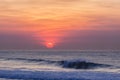 Dawn Sunrise Beach Royalty Free Stock Photo