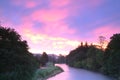 Dawn on the Tweed Royalty Free Stock Photo