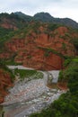 Dawn in the valleys of himachal. Valley, Royalty Free Stock Photo