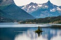 Dawn At Wild Goose Island in Montana Royalty Free Stock Photo