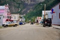 The streets of Dawson City, Yukon.