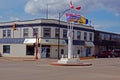 Dawson Creek, British Columbia, Canada Mile 0 Royalty Free Stock Photo