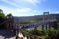 Daxi Bridge, a beautiful sightseeing suspension footbridge in Daxi District,