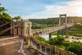 Daxi suspension bridge in taoyuan