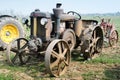 Day annual plowing with vintage tractors.