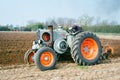 Day annual plowing with vintage tractors.