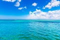 Day caribbean sea sky cloud Royalty Free Stock Photo