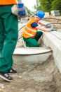 Day at construction site Royalty Free Stock Photo