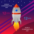 Day of cosmonautics 12 April