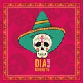 Day of the Dead card