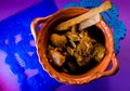 Pumpkin dessert - Calabaza - Ofrenda Dia de muertos Royalty Free Stock Photo