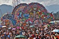 Day of the Dead Celebrations: Giant kites soar the sky in the Mayan highlands of Guatemala