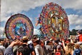 Day of the Dead Celebrations: Giant kites soar the sky in the Mayan highlands of Guatemala